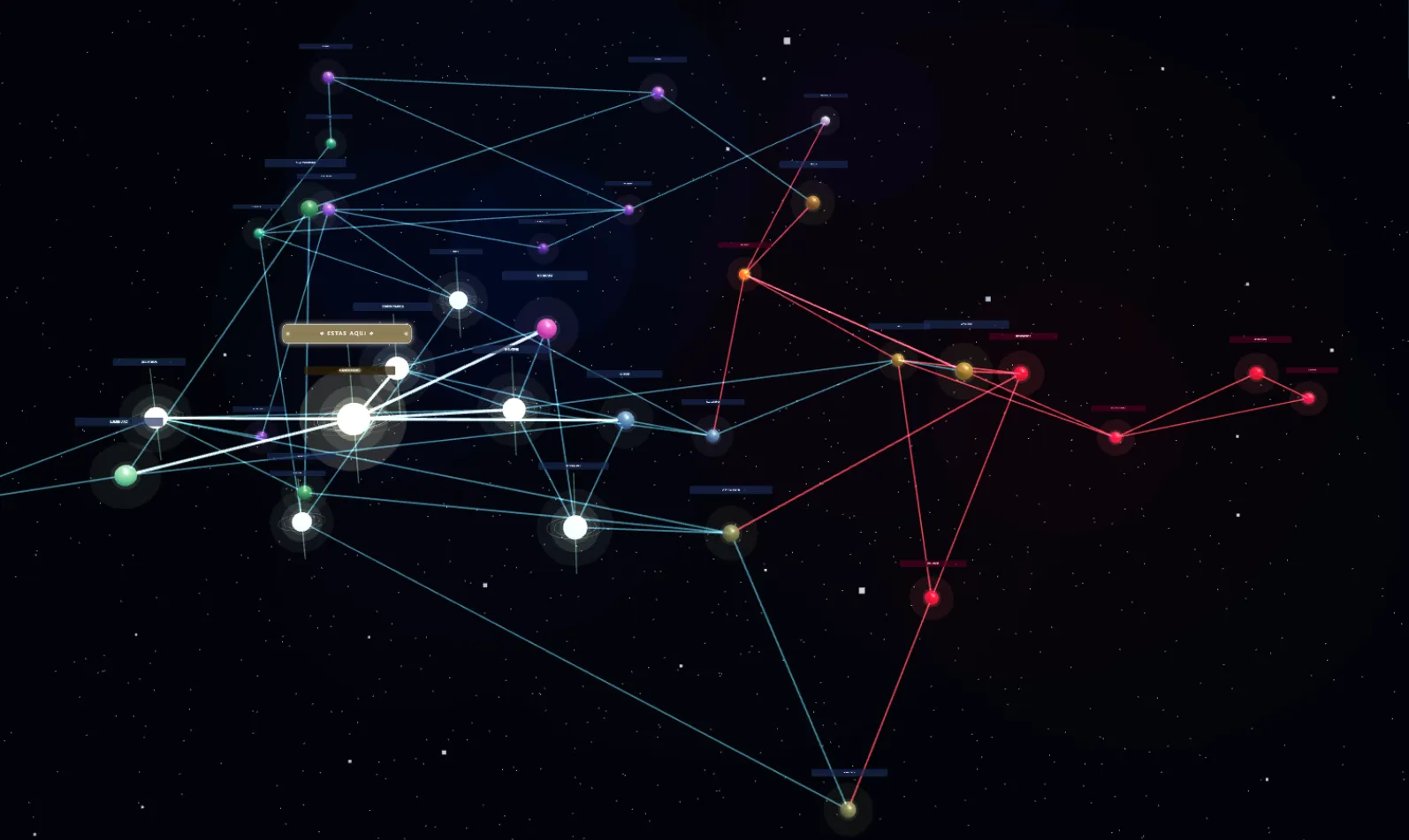 CONTRABAND galaxy map