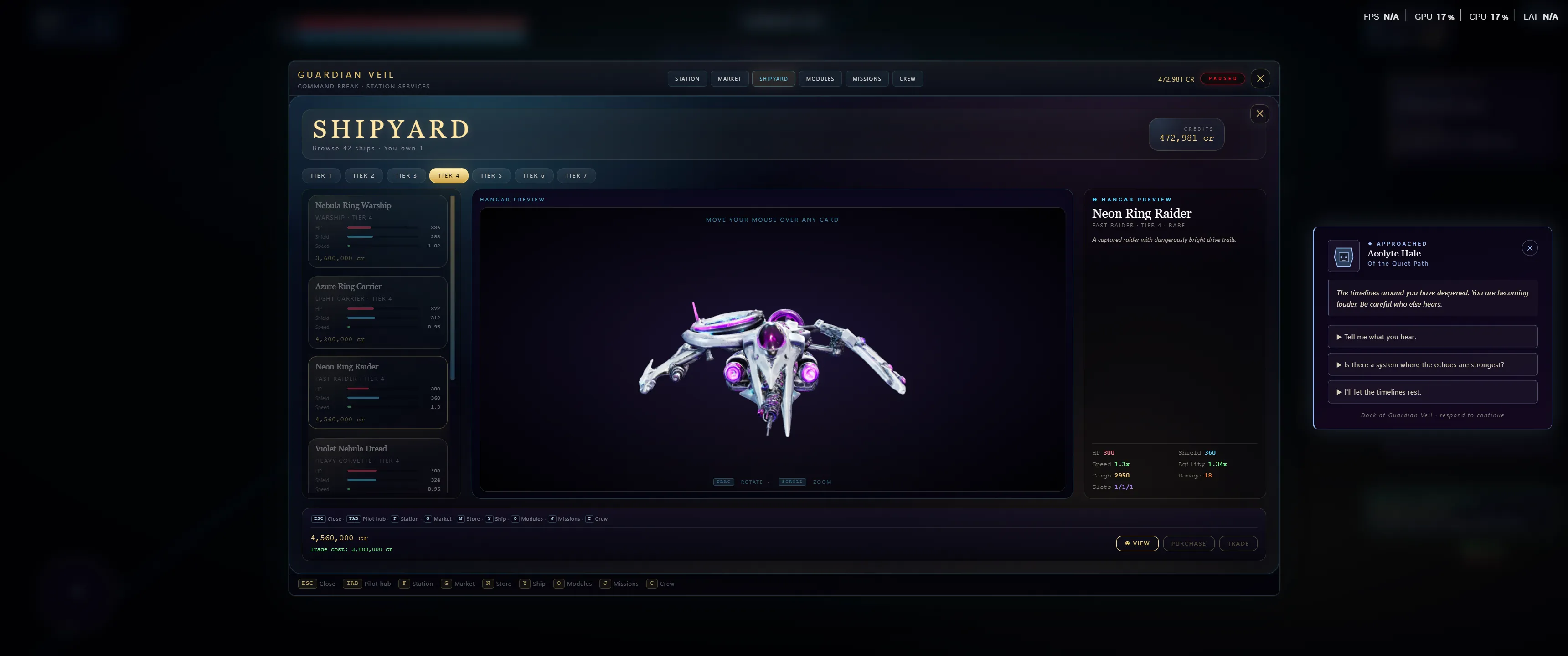 Shipyard and ship browser